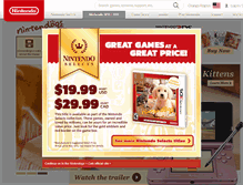 Tablet Screenshot of nintendogspluscats.nintendo.com