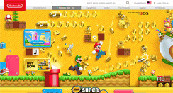 Desktop Screenshot of newsupermariobros2.nintendo.com